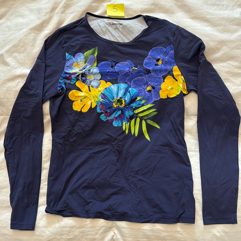 Lands End swimwear or casual wear UV sun top